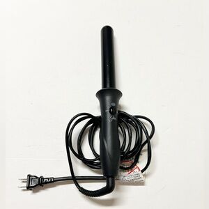 Sultra The Bombshell Rod Black Curling Iron Wand with Protective Heat Glove